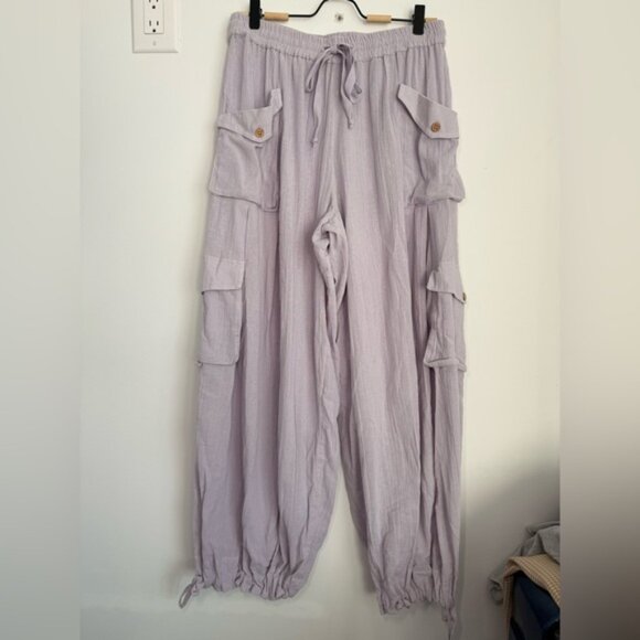 Free People Crafted Cargo Pants size S - Picture 4 of 8